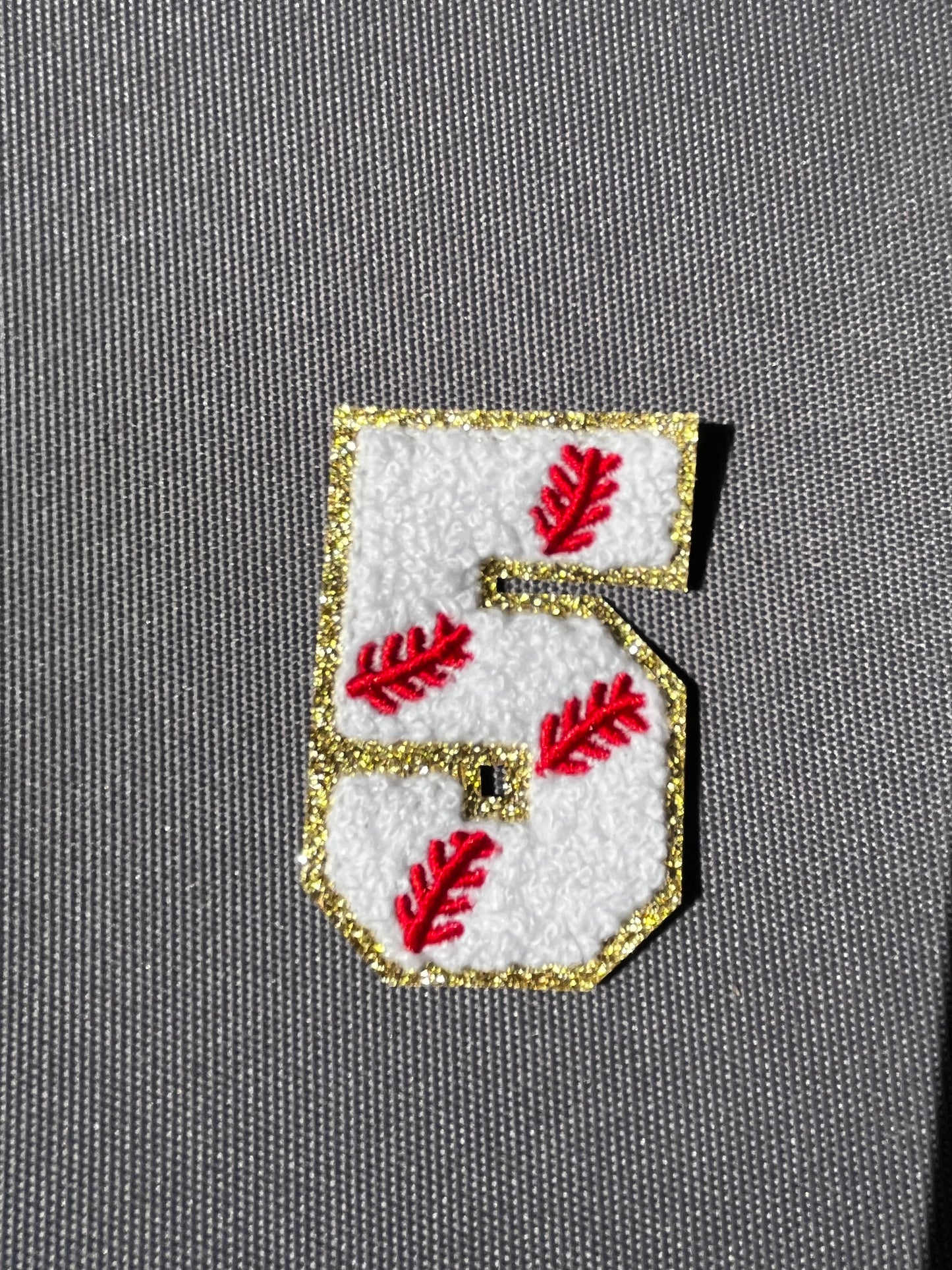 BASEBALL NUMBER Patch