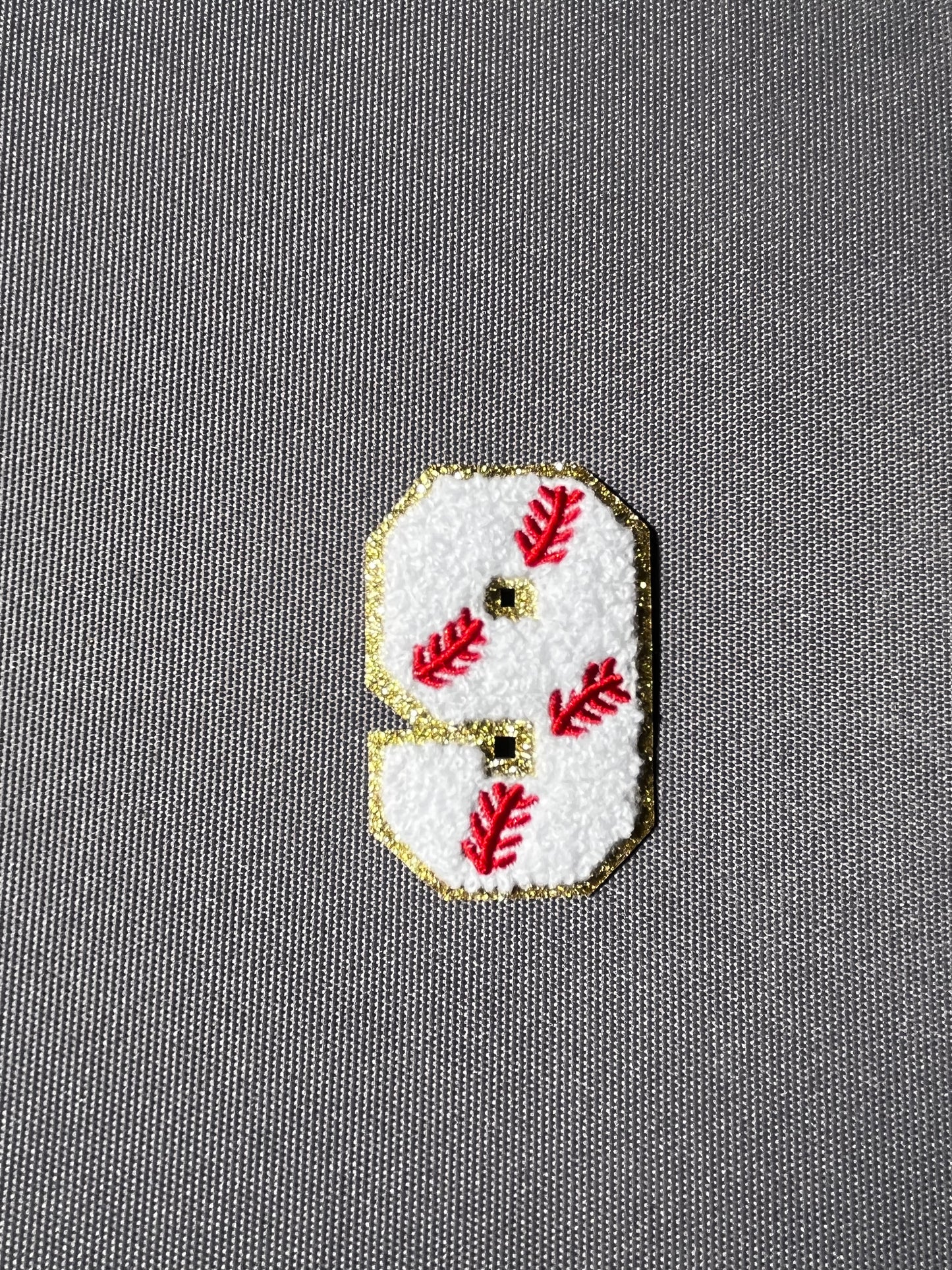 BASEBALL NUMBER Patch