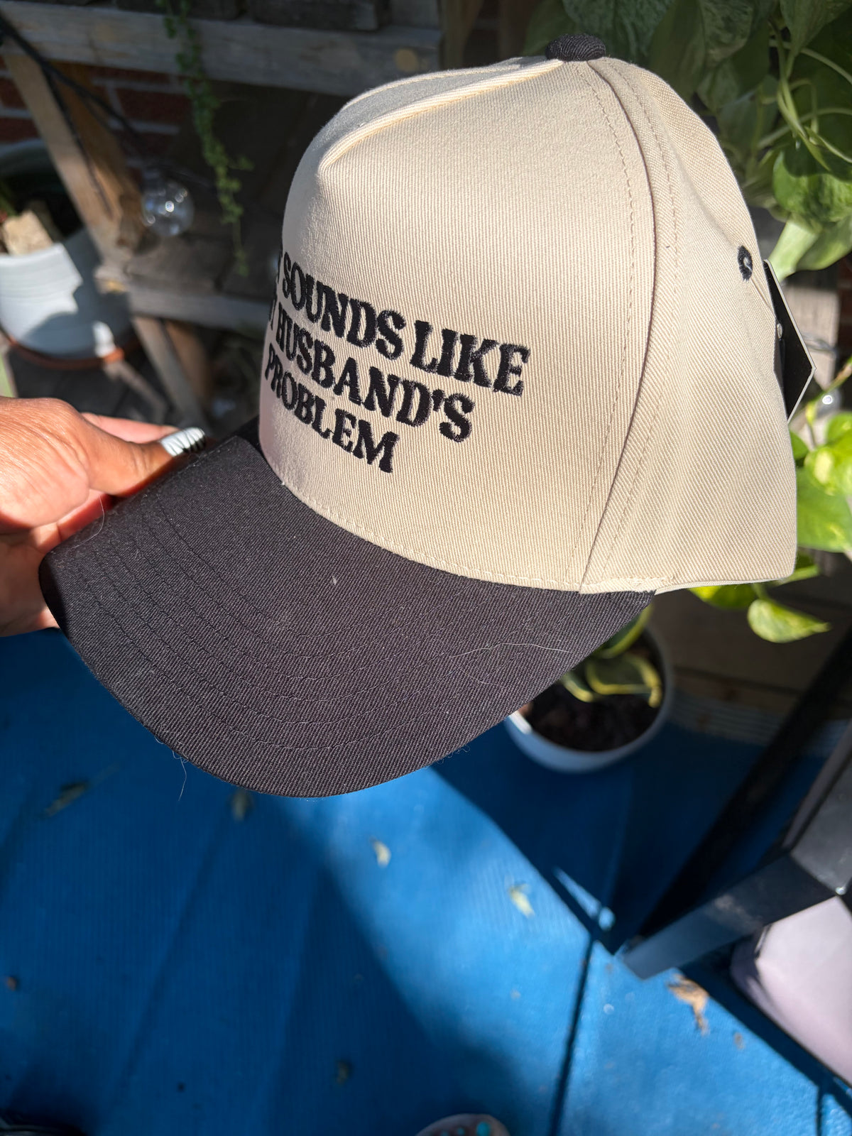 Husbands Problem Trucker Hat