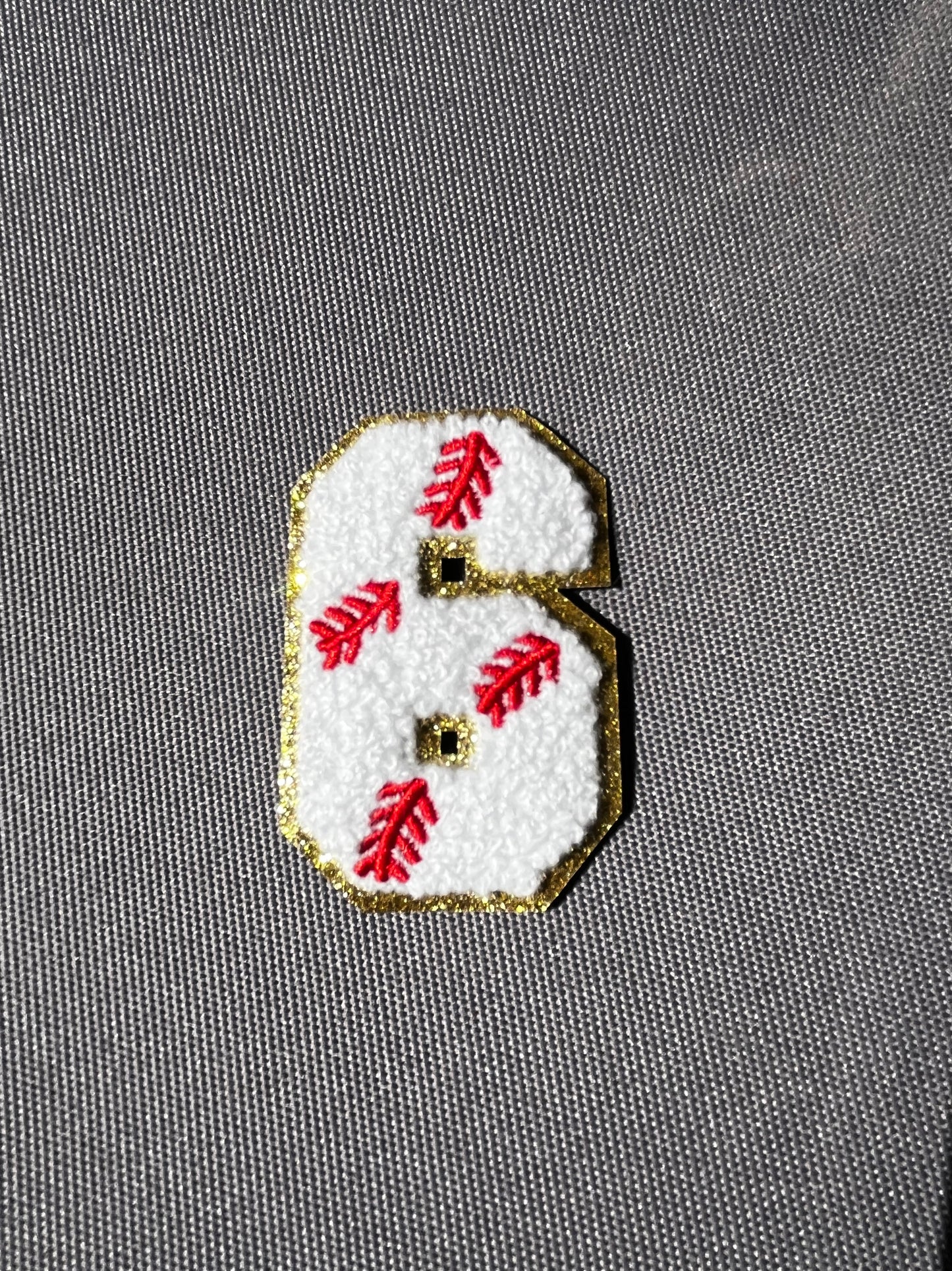 BASEBALL NUMBER Patch