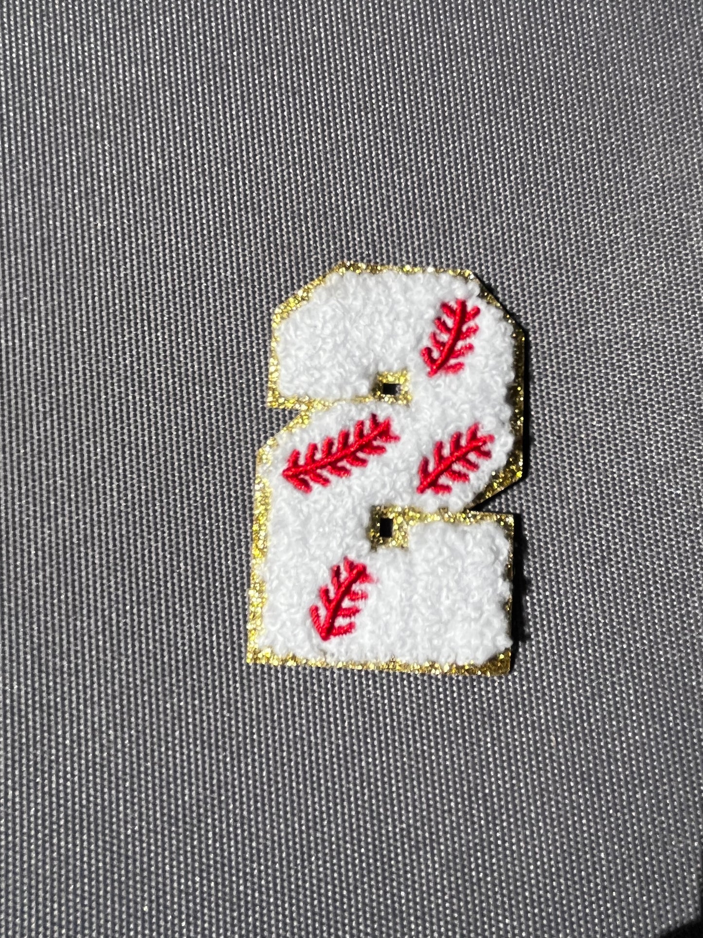 BASEBALL NUMBER Patch