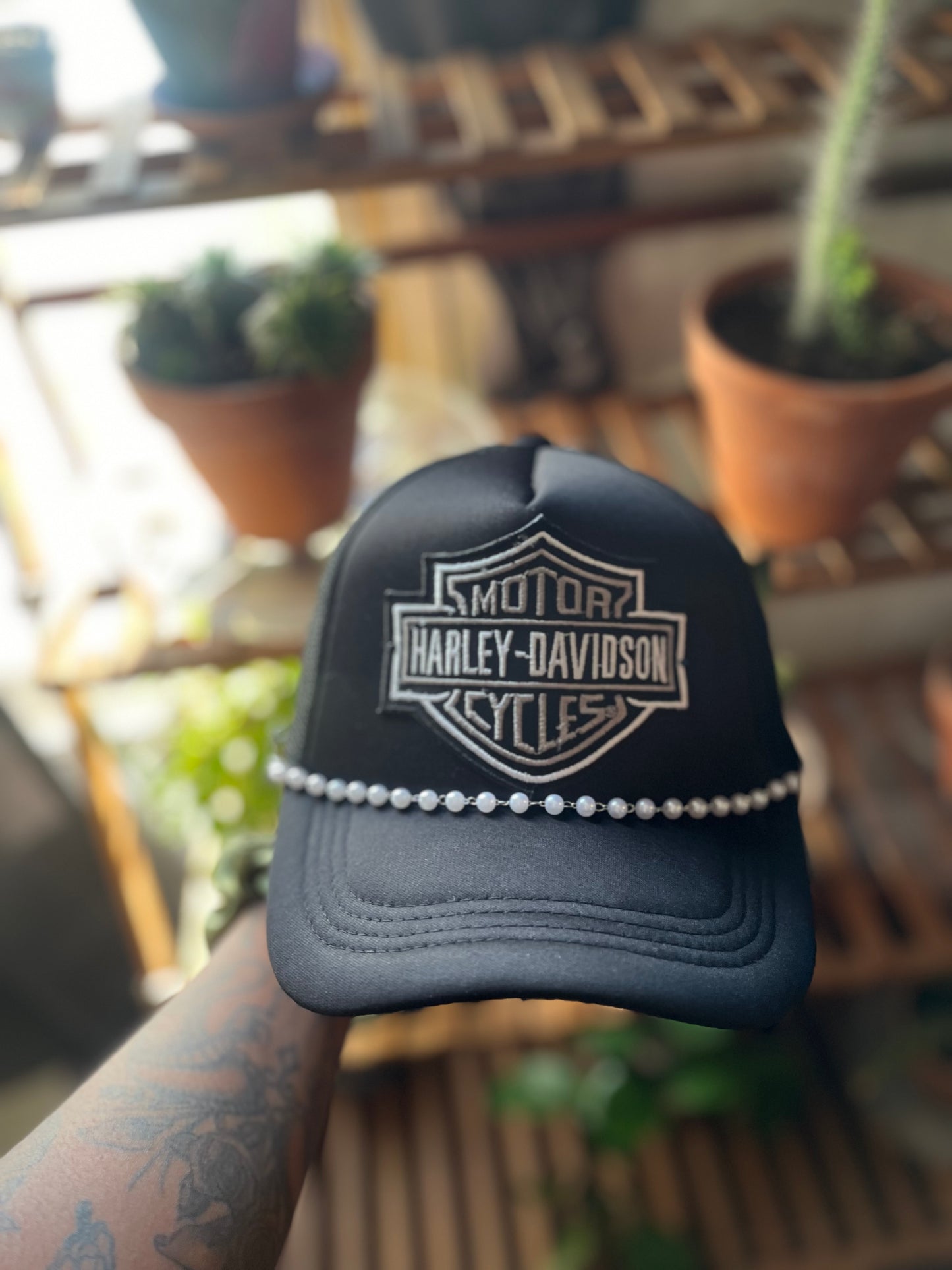 HARLEY DAVIDSON PREMADE HAT