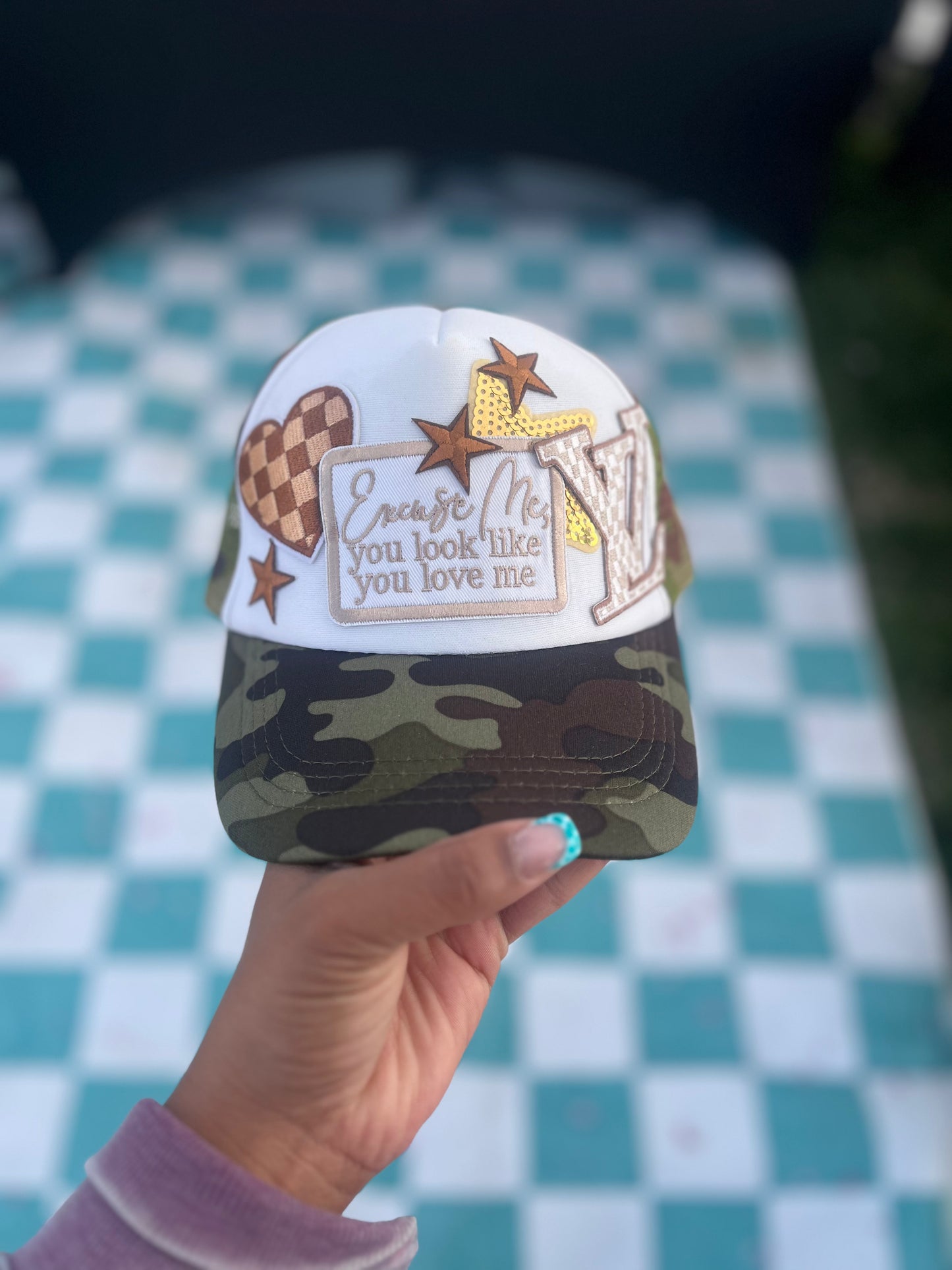 LV Luxury Inspired Patch