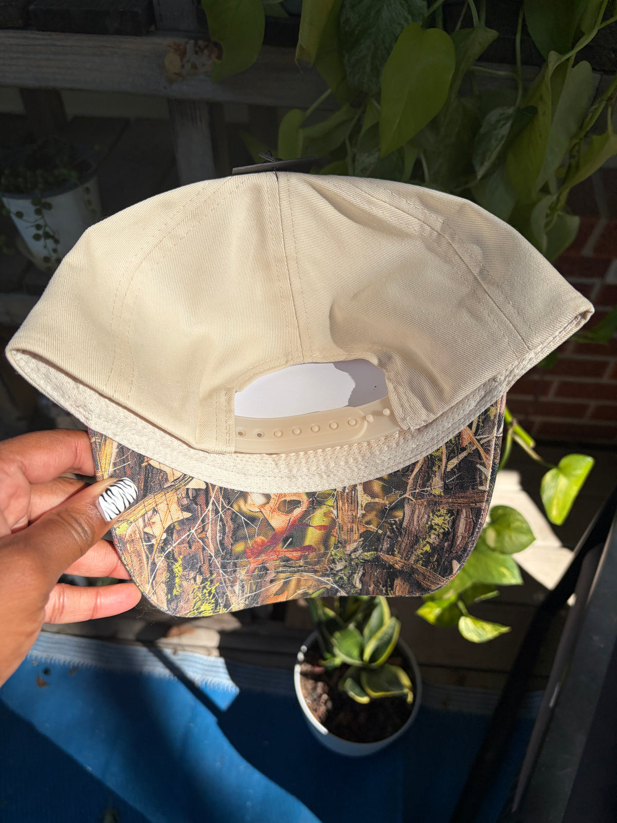 MAMA Camo Brim Trucker Hat