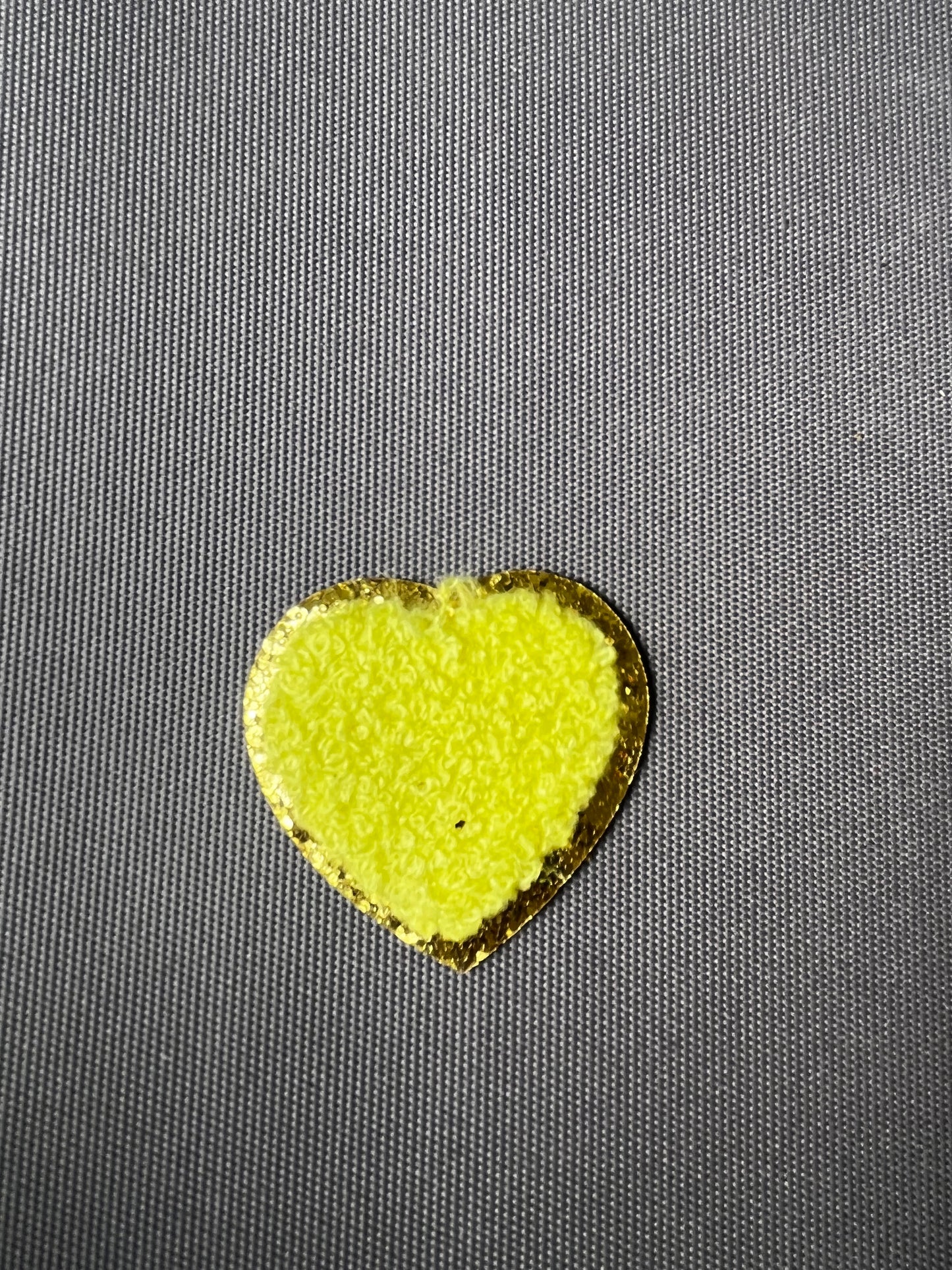 HEART Chenille Patch