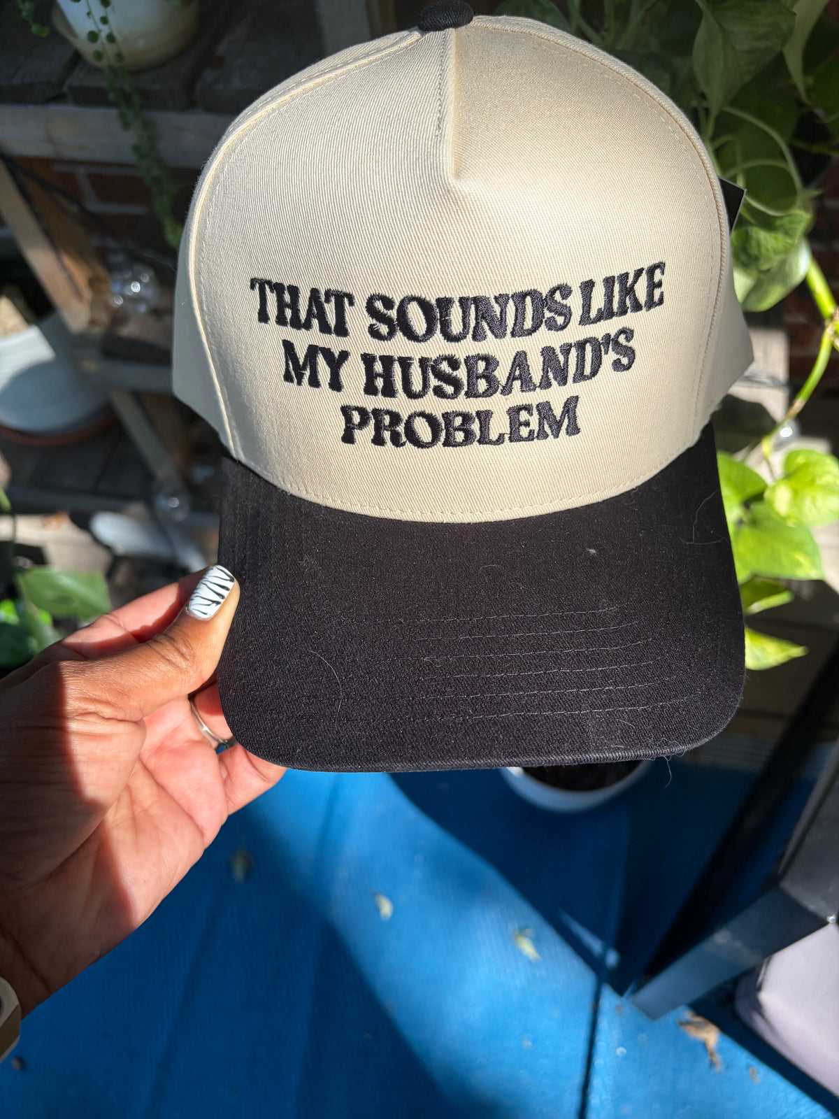 Husbands Problem Trucker Hat