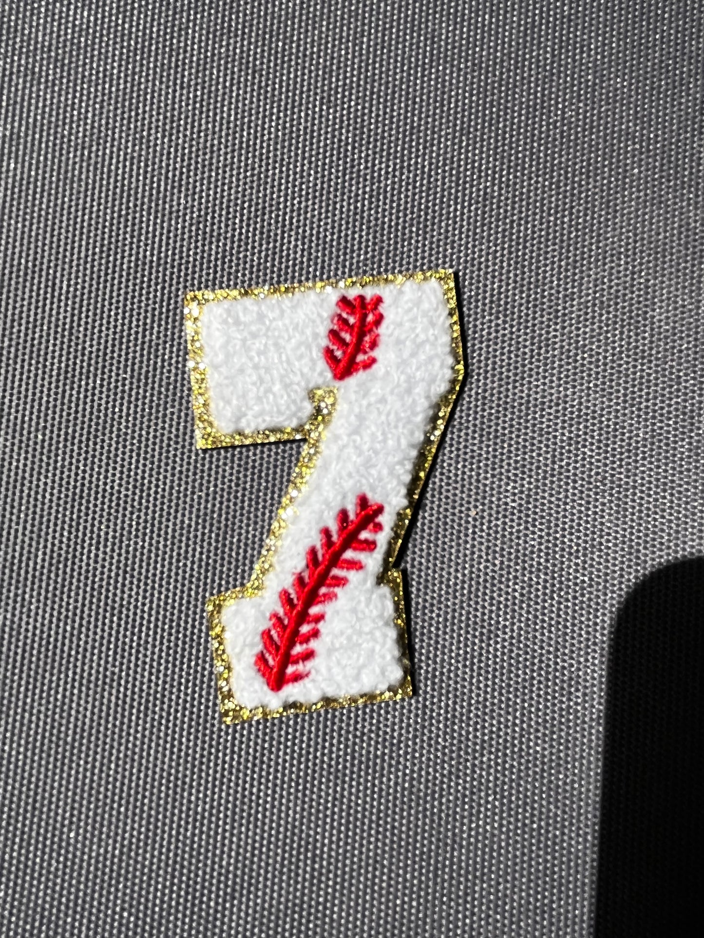 BASEBALL NUMBER Patch