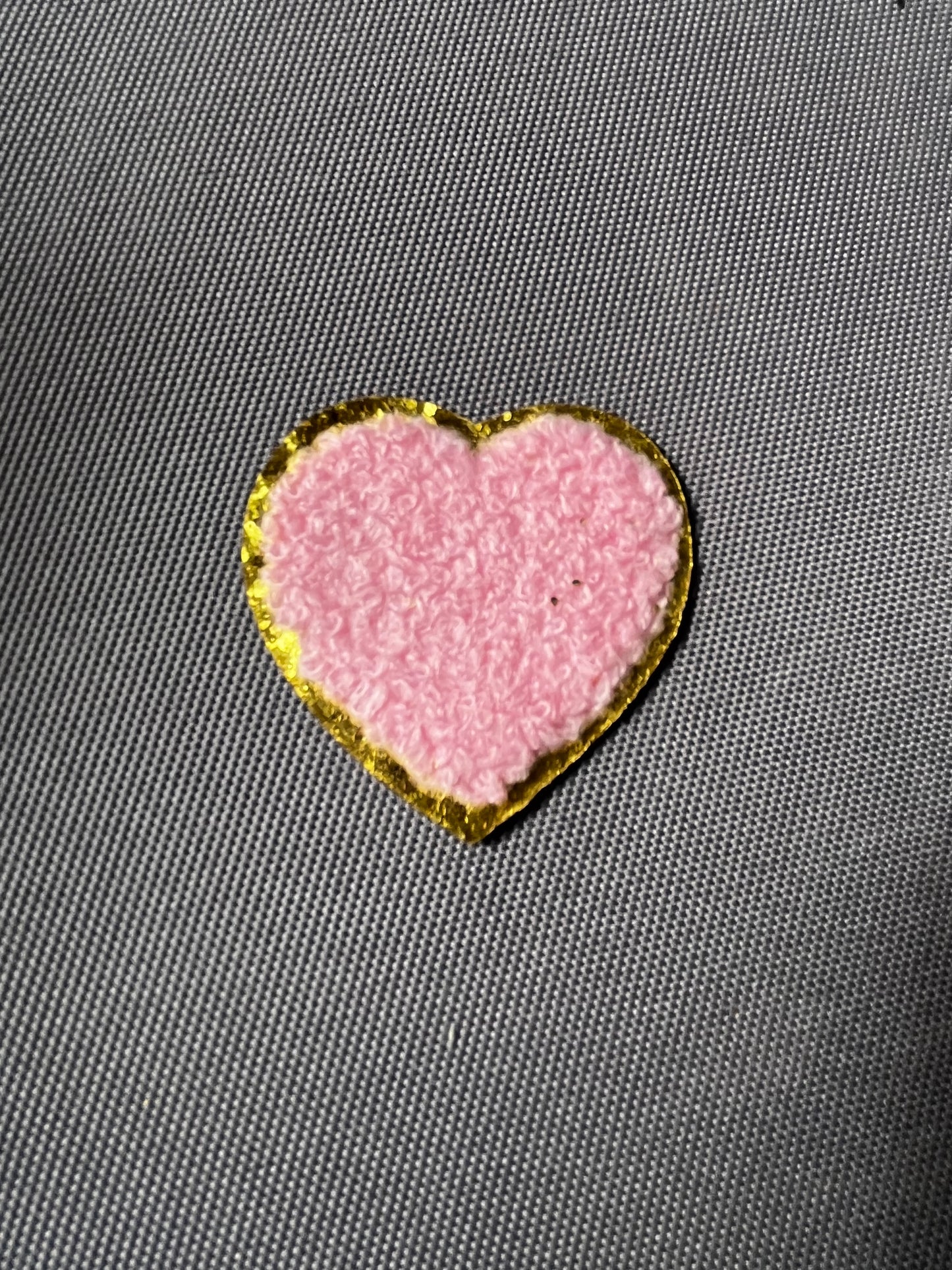 HEART Chenille Patch