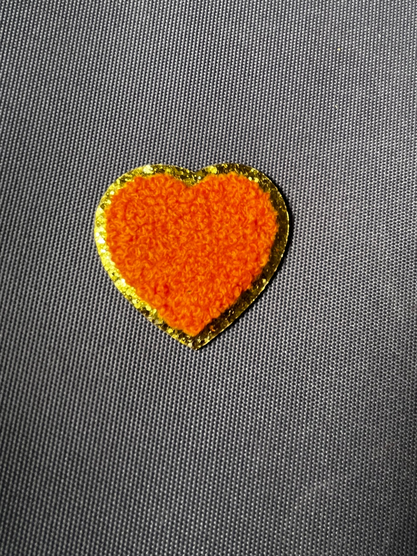 HEART Chenille Patch