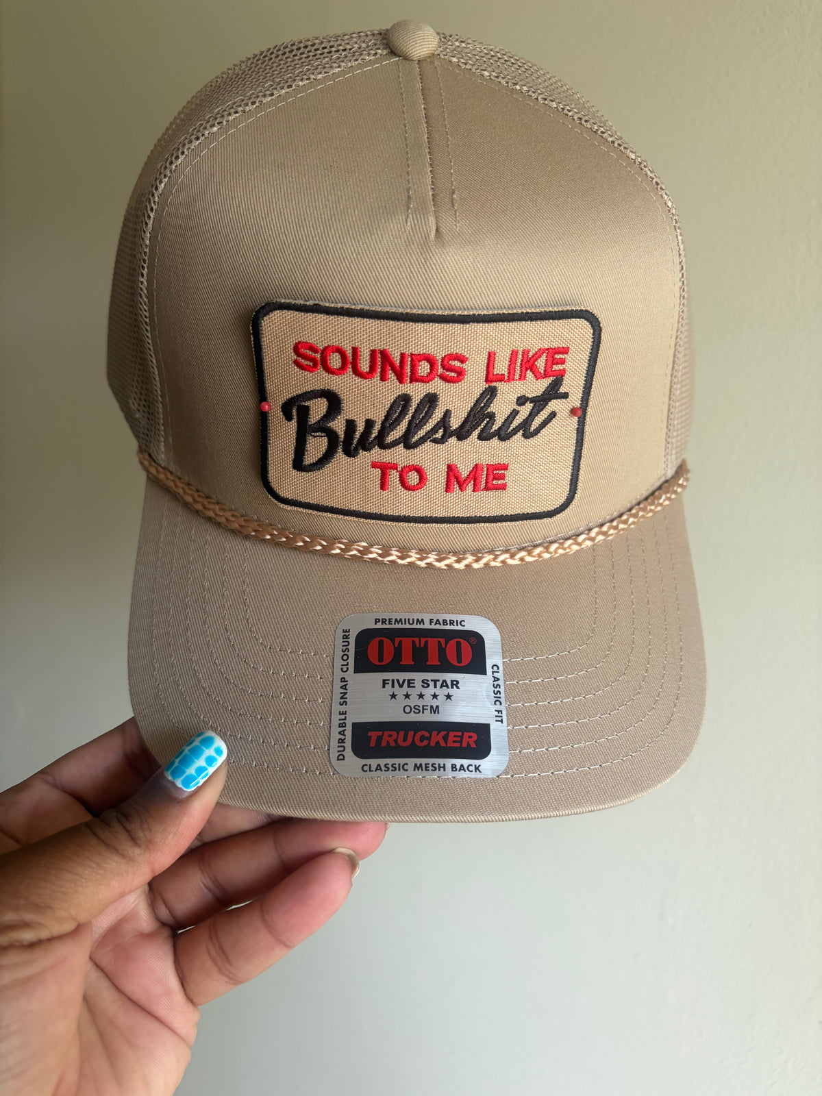 Sounds Like BS Trucker Hat