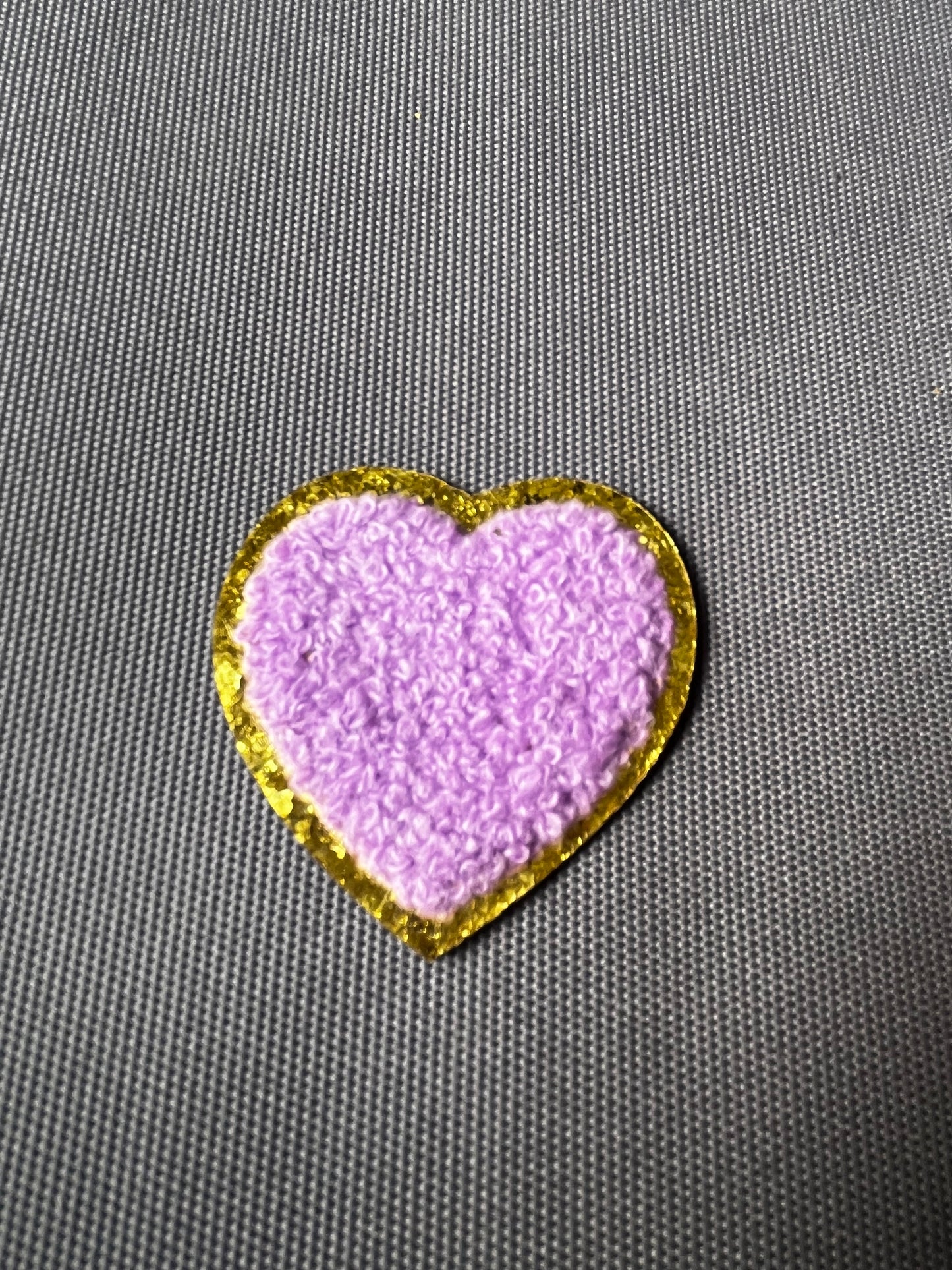 HEART Chenille Patch