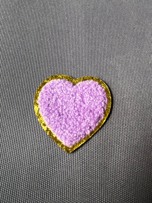 HEART Chenille Patch