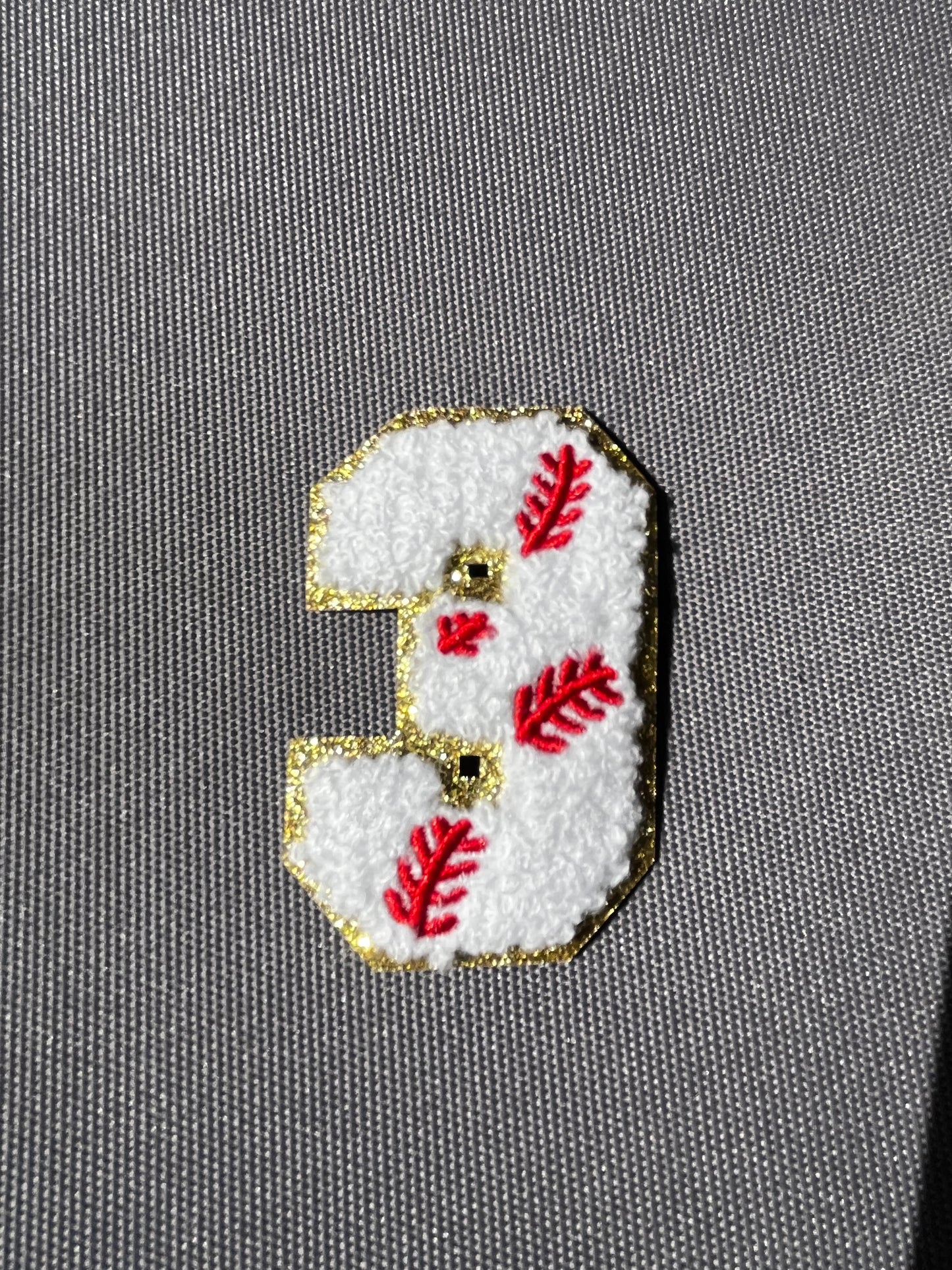 BASEBALL NUMBER Patch