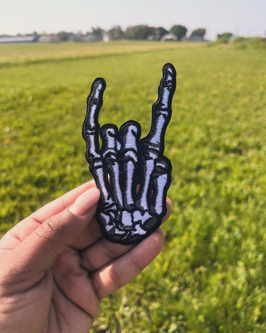 ROCK N' ROLL SKELETON Patch