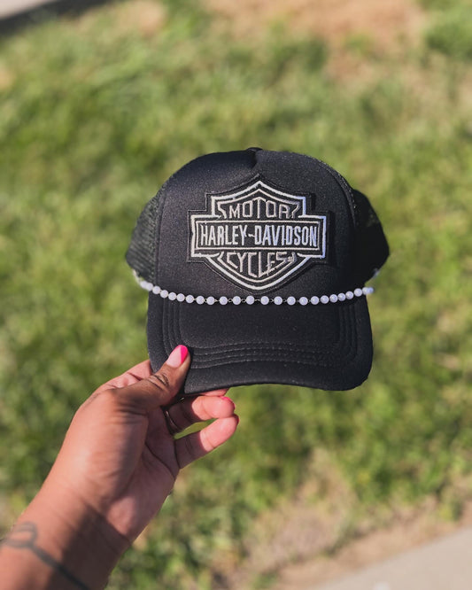 HARLEY DAVIDSON PREMADE HAT