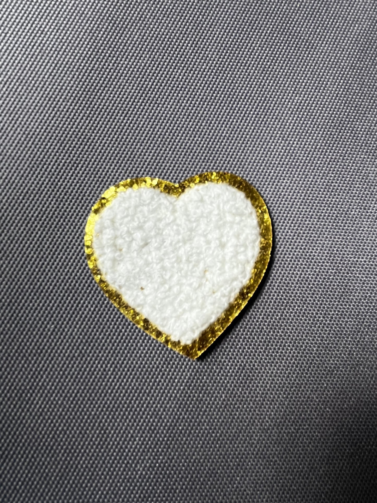 HEART Chenille Patch