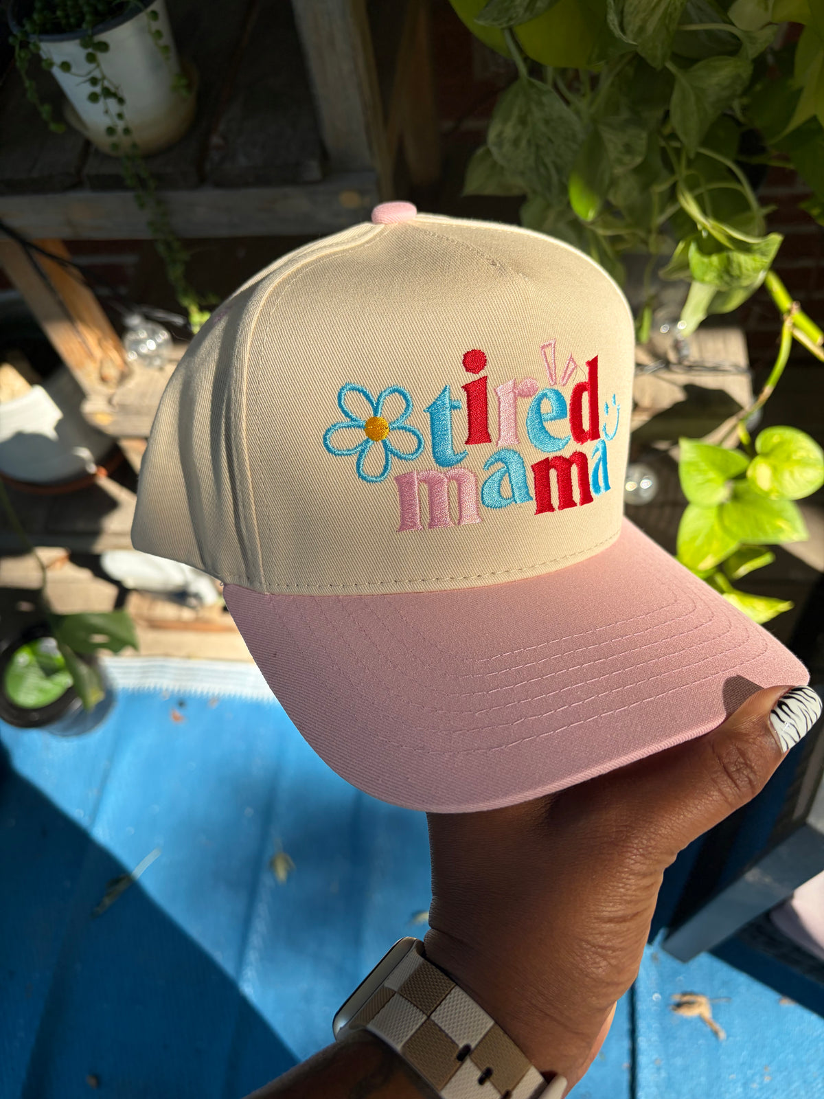 Tired Mama Trucker Hat
