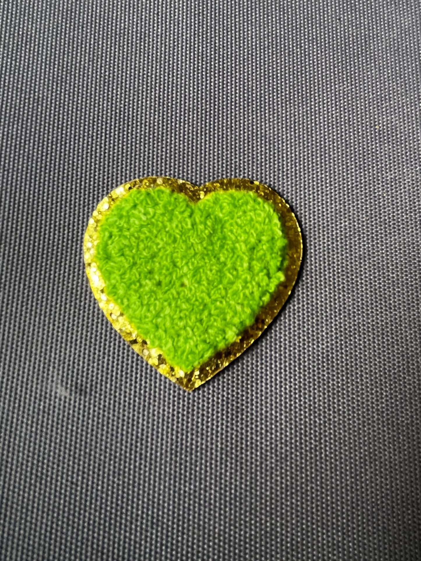 HEART Chenille Patch