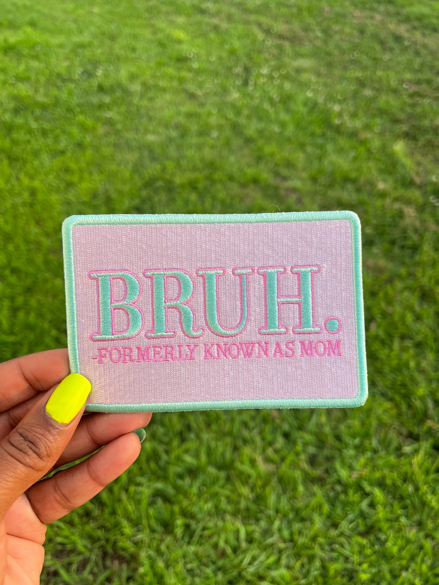 BRUH - MOM Patch