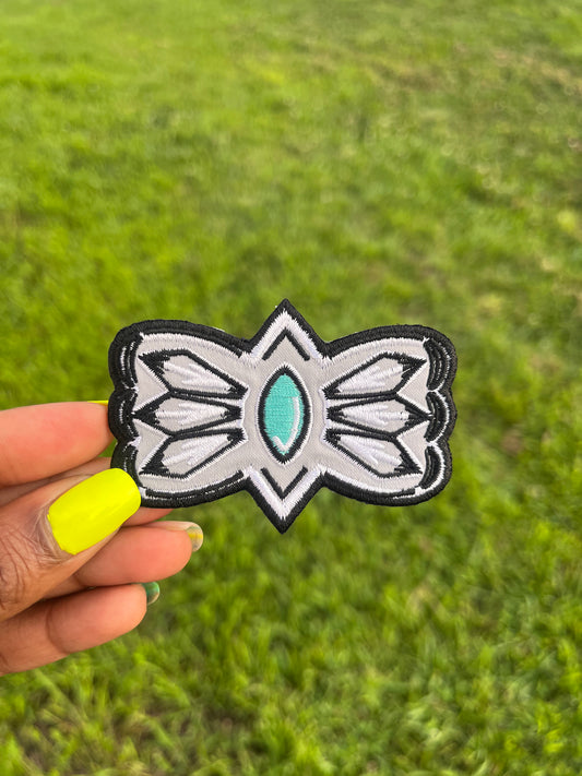 BOW TIE CONCH (Turquoise) Patch