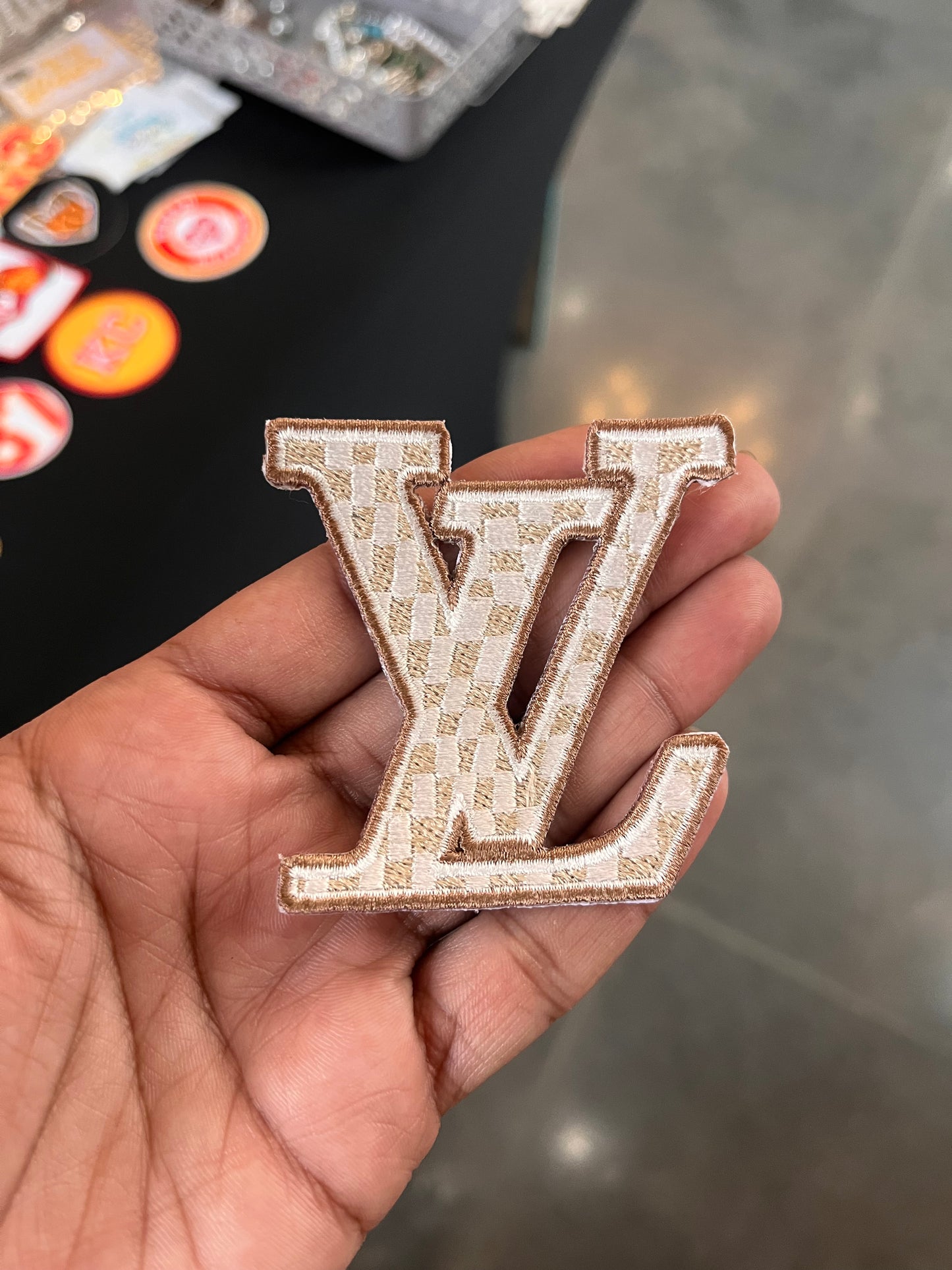 LV Luxury Inspired Patch